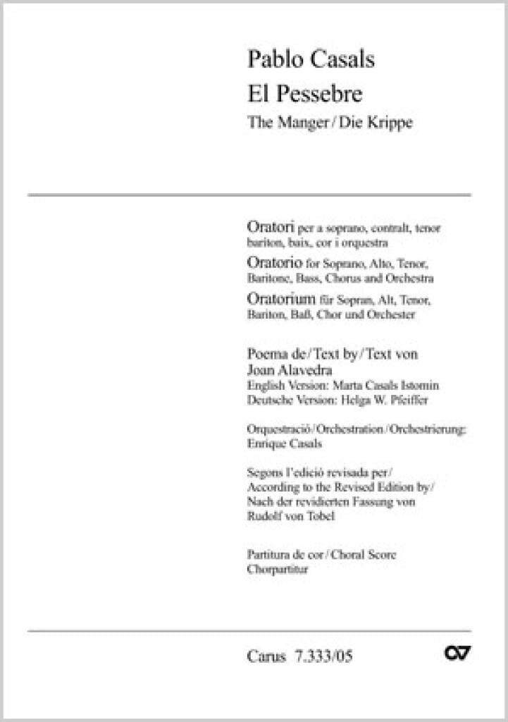 El Pessebre [Die Krippe]
